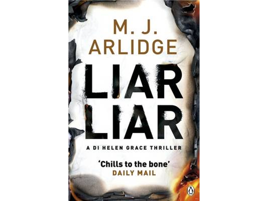 Livro Liar de M J Arlidge (Inglês)