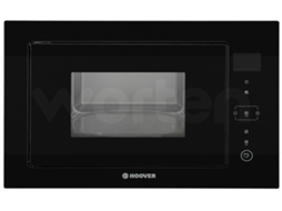 Micro-ondas Encastre HOOVER HMBG 25/1 GDFB 25 (25 L - Com Grill - Preto) — 25 L | Com Grill | Interior Aço Inoxidável