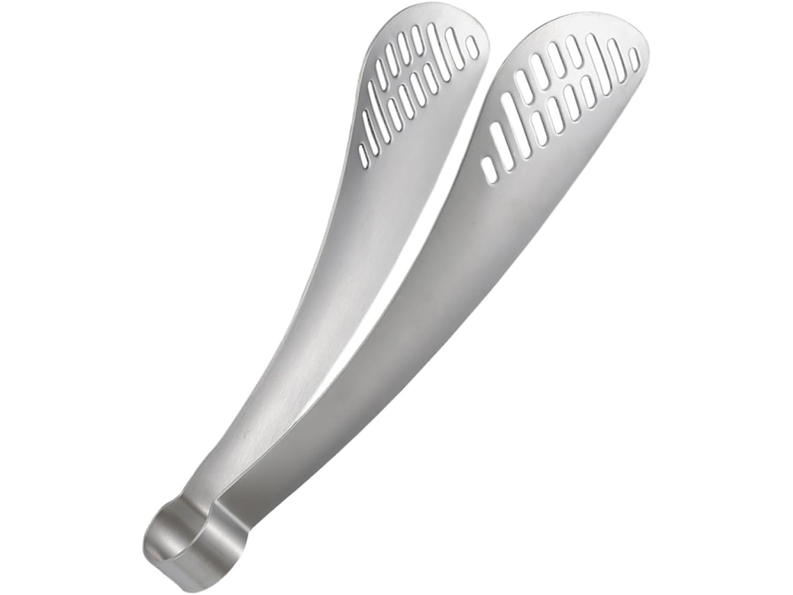 Pinça Para Churrasco Uonlytech Em Aço Inoxidável 304, Resistente À Ferrugem, Totalmente Fundida, Ideal Para Bifes, Café