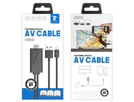 Cabo Av Digital LT PLUS B7059 Preto