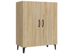 Aparador Carvalho Sonoma MAISON EXCLUSIVE 70x34x90 cm em Madeira Processada