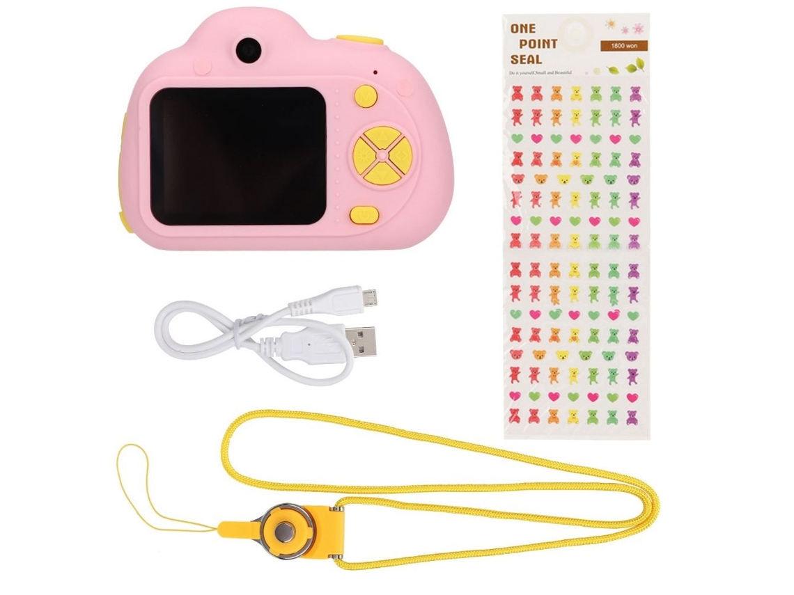 D6 Mini Câmera Infantil De 2 Polegadas Pequena Câmera Slr Esportiva Klb Brilvibera