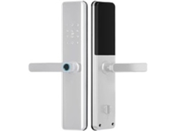 Tuya Zigbee Serrures de Porte Commande Vocale Biométrique Empreinte Digitale Entrée Intelligente SFUSHOS