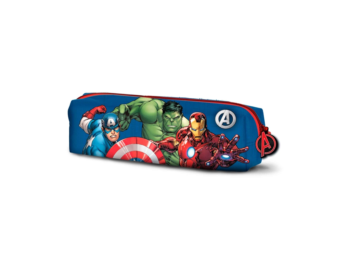 Estojo KARACTERMANIA Os Vingadores Bros Estojo Quadrado Azul