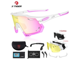 Óculos de Ciclismo MDUG com 3 lentes e proteção UV400