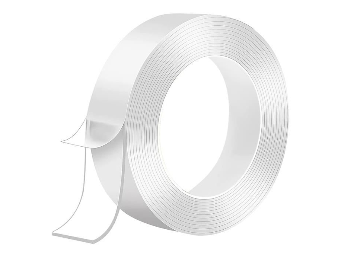 Fita Dupla Face Extra Forte, Fita Dupla Face, Fita Dupla Face Adesiva Poderosa, Multifuncional, 1128 (3metro X 2.3cm X 2mm)