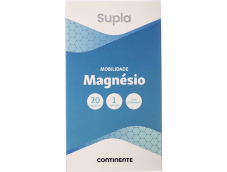 Suplemento alimentar Magnésio Supla