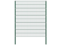 Fence Panel, Fence Panels Vidaxl Verde Ferro (n/a)