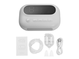 Mali aspirador Nasal Elétrico para Bebês Recarregável com 9 Níveis de Sucção Música e Luz Led