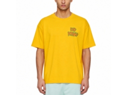 Bad Brains Front Logo Capitol T-shirt Bright Yellow Unisex Adults Size:s