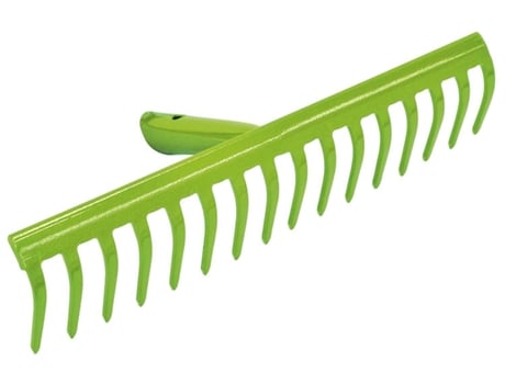 Ancinho Verde 16 Dentes sem Cabo