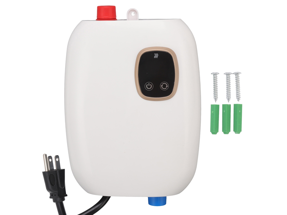 Aquecedor de Água Elétrico Mini 3000w com Tela Digital LAXISCREED
