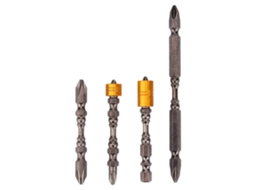 Conjunto De 4 Brocas De Parafuso Cruzadas Magnéticas Anti-deslizantes 65/110mm Para Parafusadeira Elétrica
