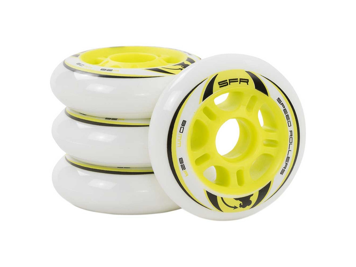 Inline 4 Units Dourado 72 Mmsfr Skates