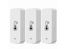 Sensor De Temperatura E Umidade Para Ambientes Internos Com Conectividade Wi-fi, Termômetro E Higrômetro Para Monitoramento Doméstico.