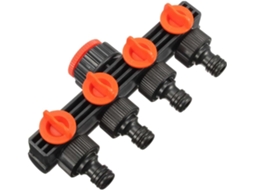 Conector Rápido Para Mangueira De Jardim Com Válvulas Ergonômicas.