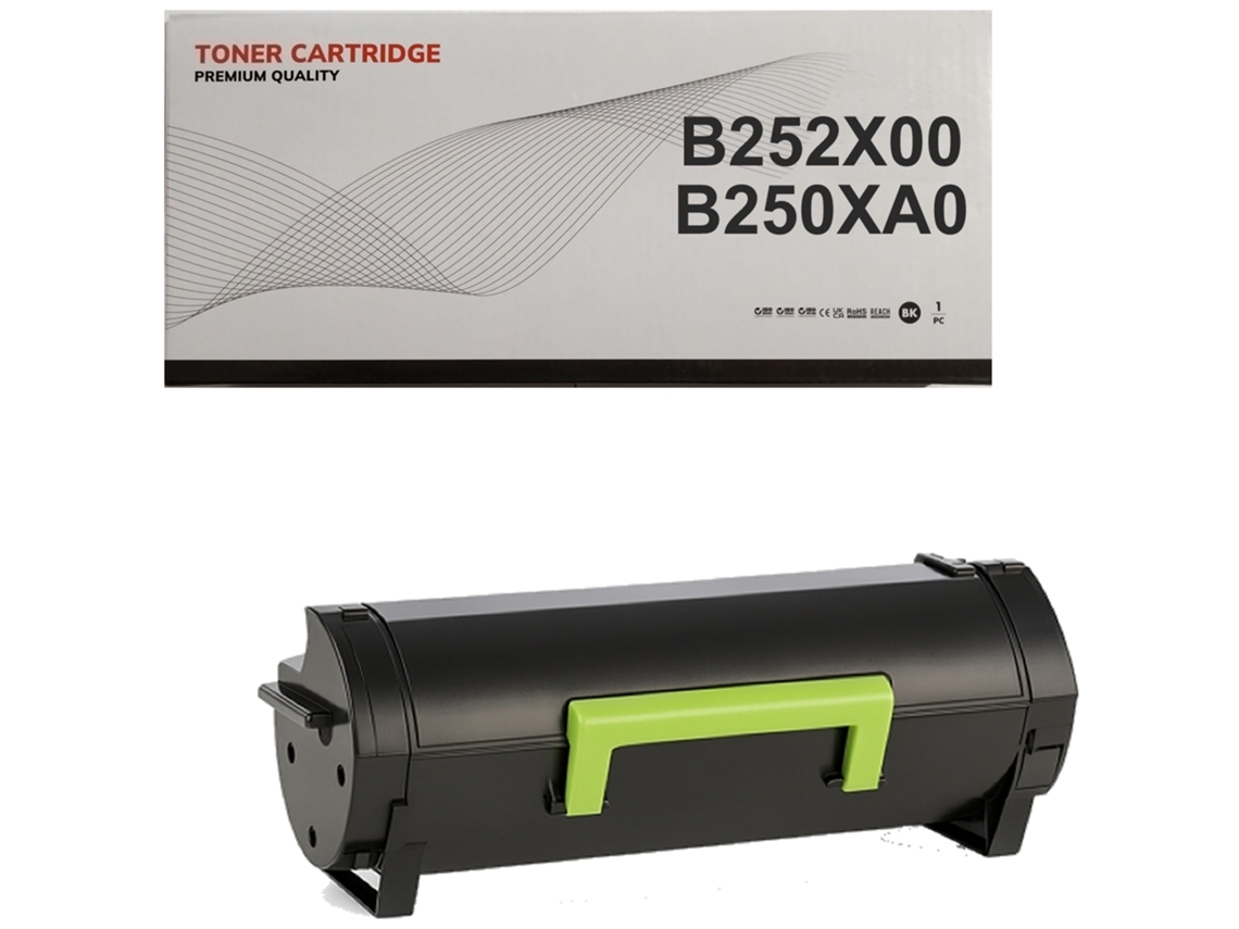 Cartucho de toner preto compatível com Lexmark B2546 B2650 MB2546 MB2650 GENÉRICO