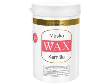 Cera Inglesa Pilomax, Máscara Capilar Kamilla Loira, 480g
