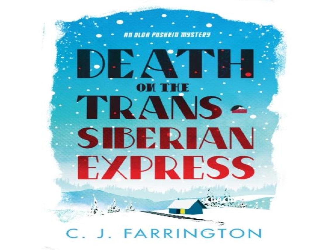Livro Death on the Trans-Siberian Express de C J Farrington (Inglês)