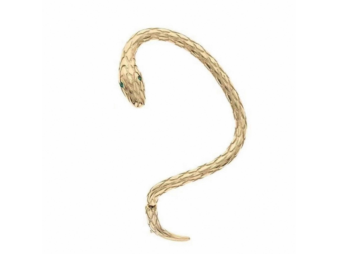 Brincos De Stud Serpente Ouro E Prata, Acessório Para Orelha, Presente Para Adolescentes