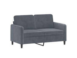 2-seater Sofa, 2-seater Sofas Vidaxl Cinzeto Veludo (n/a)