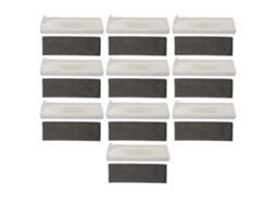2026 Store 10 Pcs Filtros Hepa para Robot Aspirador Tikom G8000 Pro Honiture G20 Laresar Evol 3 Accesorios de Repuesto