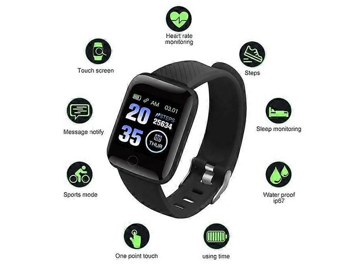 Pulseira inteligente com monitoramento de saúde e condicionamento físico, resistência à água e monitoramento de frequência cardíaca. Ly Ebike
