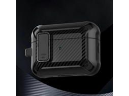 Capa protetora de fibra de carbono Bumblebee para AirPods Pro 2 GIECY