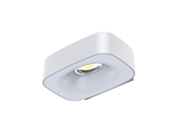 Luminária De Parede Solar Led Bidirecional Alcapower 700lm Ip65 Com Sensor Crepuscular - 4000k
