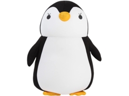 Almofada Cervical 2 em 1 Formato U com um Pinguim Fofo, Acampamentos, Caminhadas, Viagens de Carro e Avião AQUAFORGE