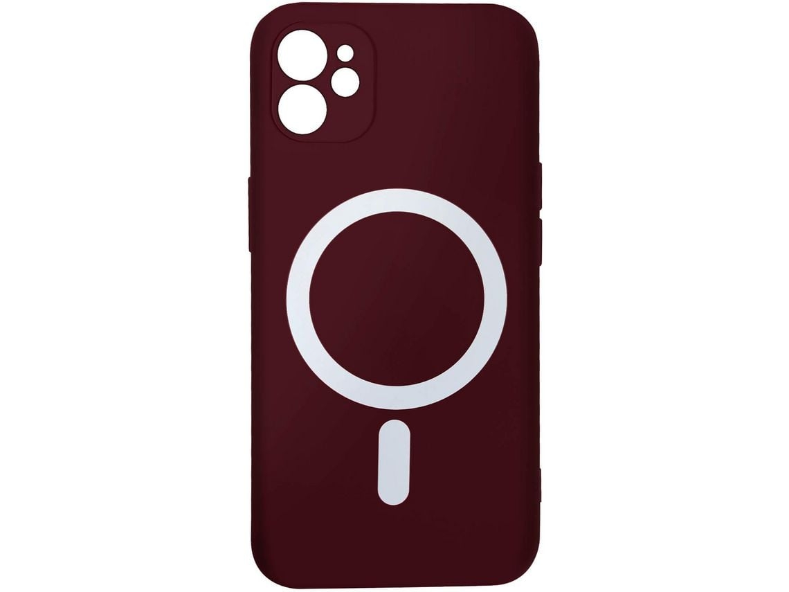 Capa Magsafe Soft Touch Bordas Elevadas Para Yemaesre Vermelho