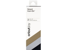 Smart Iron-On CRICUT Everyday Classics Black Silver Gold (14x30cm)