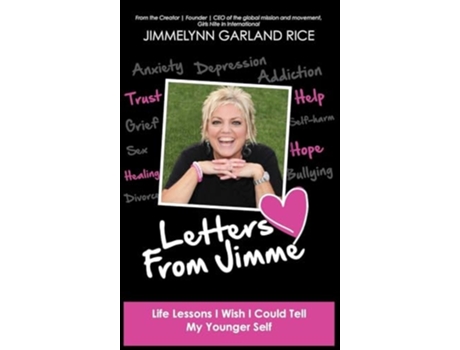 Livro Letters from Jimme Life Lessons I Wish I Could Tell My Younger Self de Jimmelynn Garland Rice (Inglês - Capa Dura)