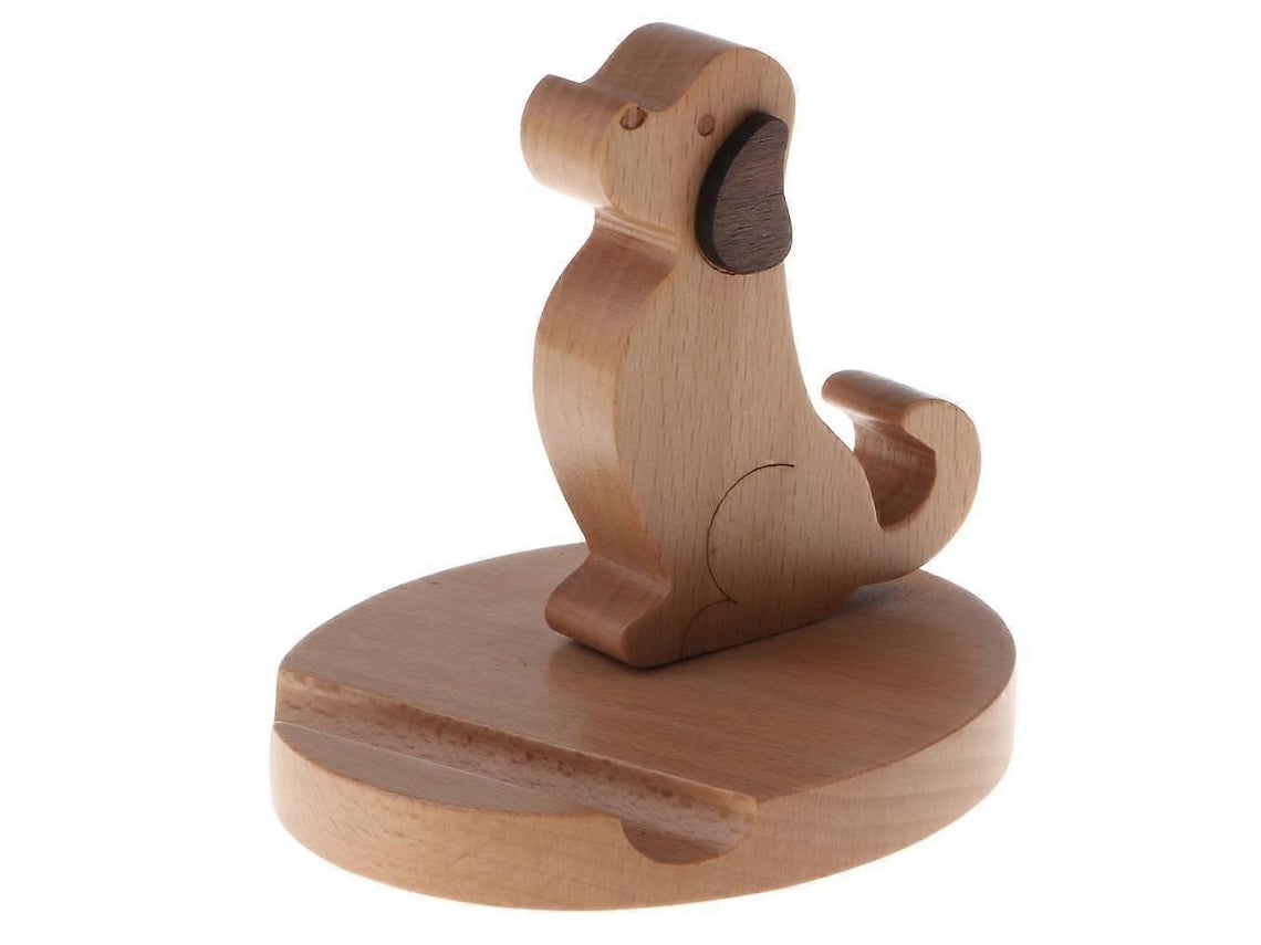 Suporte De Mesa Para Telemóvel, Ângulo Ajustável, Material Madeira, Para 4–8 Polegadas, Para Secretária, Cama Ou Sofá Elysve