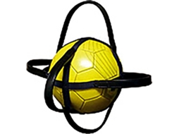 Arnês de Bola de Futebol Amarelo 4Norton Equestrian