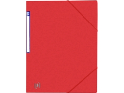 Pasta de Canto OXFORD Top File Din A4 Vermelho
