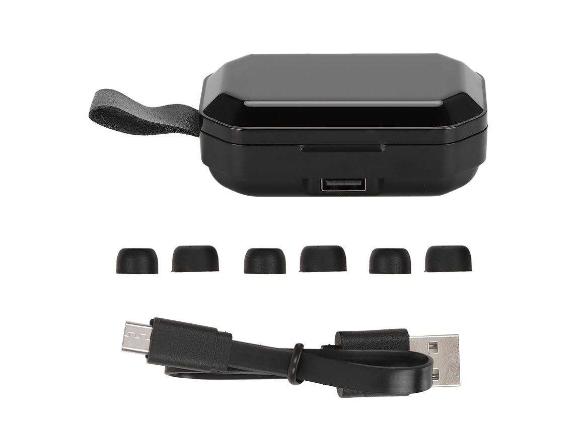 Fones de Ouvido Intra auriculares sem fio com Bluetooth 5.0 EOOCOO