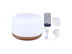 Laxiscreed Umidificador De Aromaterapia Com Luz Noturna De Sete Cores E Controle Remoto