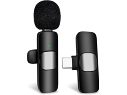Lurelia Microfone De Lapela Sem Fios Usb-c Para Gravação