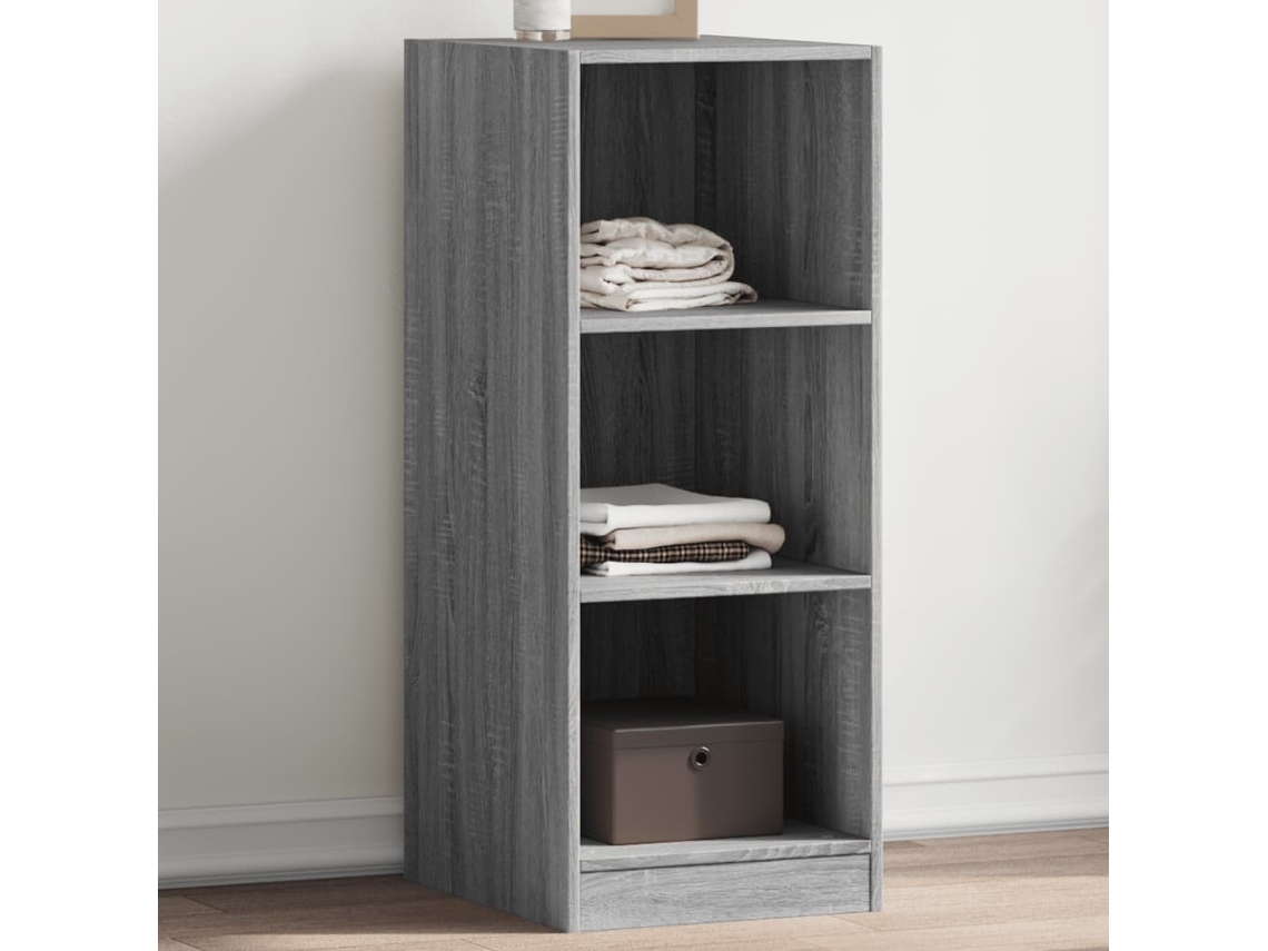 Vidaxl Roupeiro 48x41x102 Cm Derivados De Madeira Cinzento Sonoma