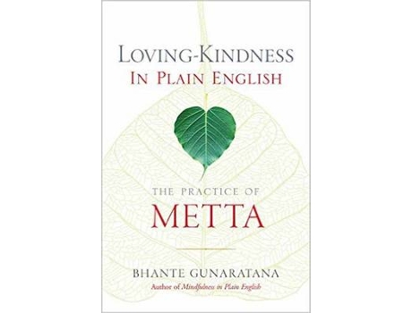 Livro loving-kindness in plain english de bhante henepola gunaratana (inglês)