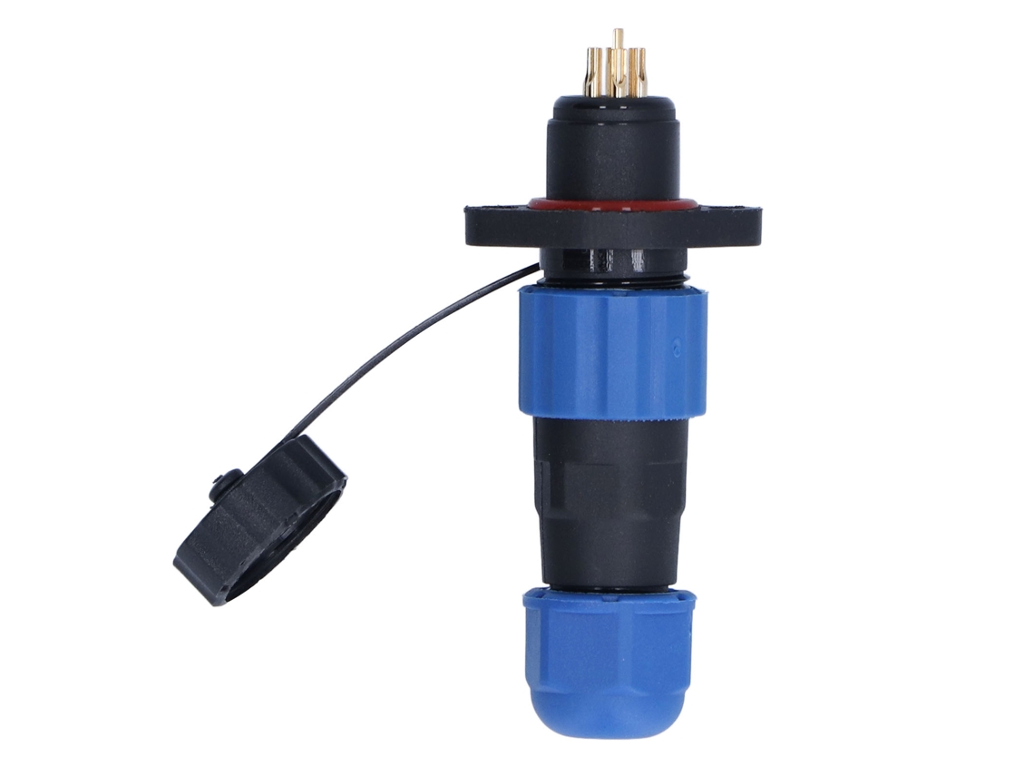 20pcs Conector Banana 4mm Cobre S/MARCA