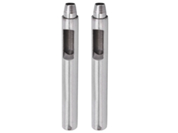 Furador De Buracos Redondo Para Couro 2 Peças Ferramenta De Perforar 8mm Acessórios De Ferreiro