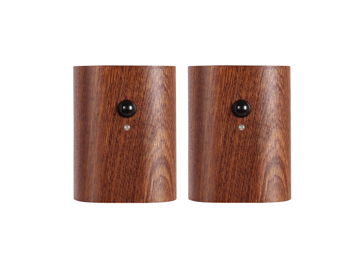 Lâmpada de parede sensor de movimento, LED recarregável, com dois cabeços, instalação magnética, Type C