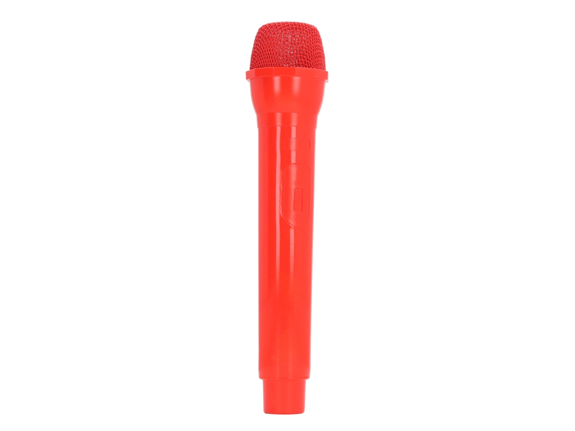 Fake Microphone Kids Prop Pretend Microphone Toy Simulate Speech Practice Mic For Fun Stage Costume Prop Birthday Party Favors Red LAXISCREED