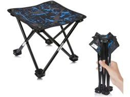 Banqueta Dobrável Portátil e Leve para Uso Externo, Ideal para Pesca. AQUAFORGE