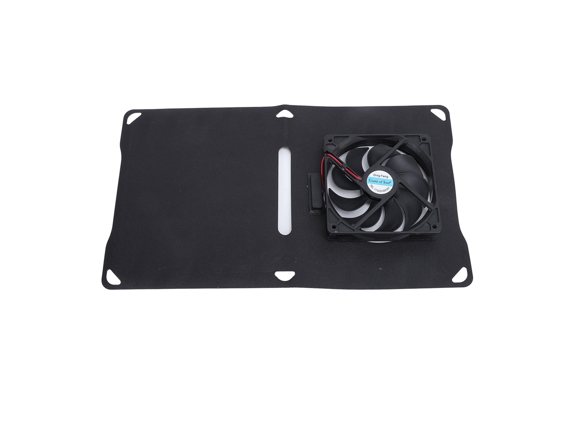 Ventilador Solar Portátil LAXISCREED 10w para Estufa