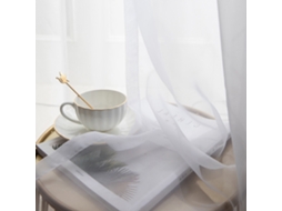 Cortinas Blackout Estrelas Duas Camadas para Quarto Menina Cinza 53x63 polegadas | S/MARCA