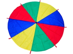 Conjunto De Paraquedas Infantil Com 8 Alças, Brinquedo Esportivo Para Exercícios Ao Ar Livre, 2 M