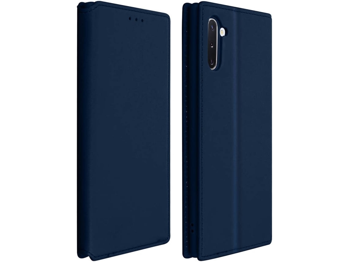 Capa Note Wallet Para Samsung Yemaesre Azul